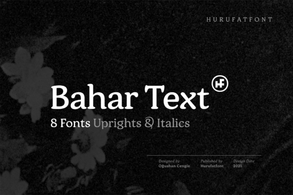 Bahar Text: A Bold Display Font for Trend-Driven Campaigns