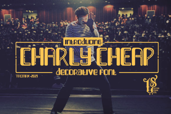 Charly Cheap: A Retro Display Font for Your Brand