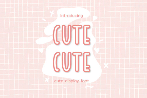 Cute Cute: A Simple and Jolly Display Font for Playful Branding