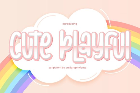 Cute Playful Display Font for Lively Marketing Campaigns