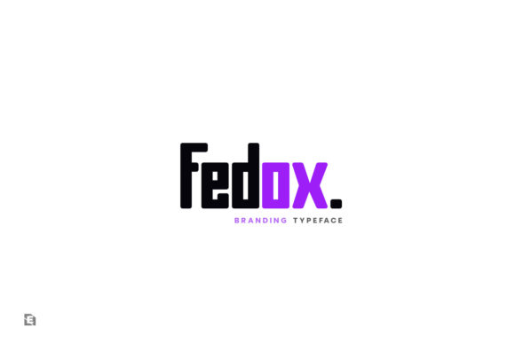 Fedox Modern Display Font for Branding and Logos