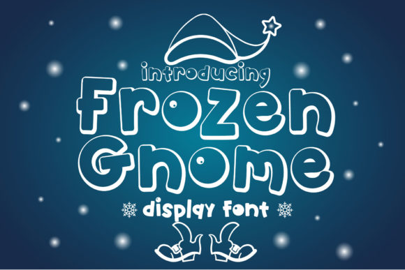 Frozen Gnome: A Cool Display Font for Whimsical Branding