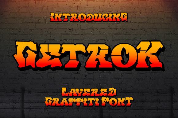 Getrok: The Wild-Style Font for Cutting-Edge Campaigns