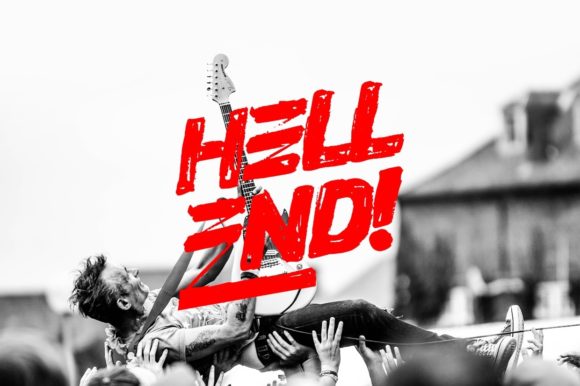 Hellend: A Bold Display Font for Digital Horror and Rock Designs