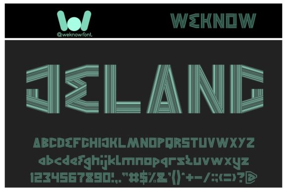 Jelang Display Font for Craft Projects and Bold Product Branding
