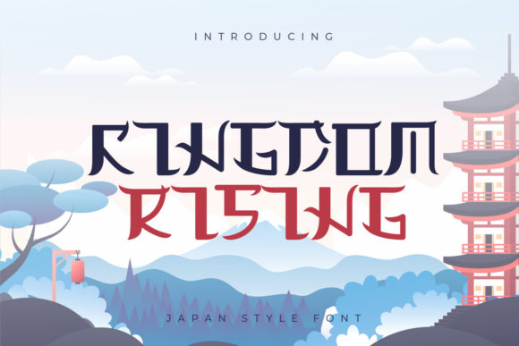 Kingdom Rising: A Playful Display Font for Modern Web Design