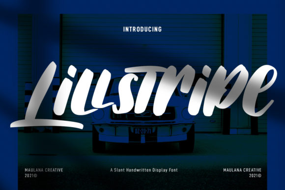 Lillstripe Display Font for Bold Branding and Crafting Projects