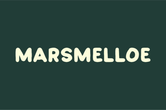 Marsmelloe: The Trendy Display Font for Modern Publishing