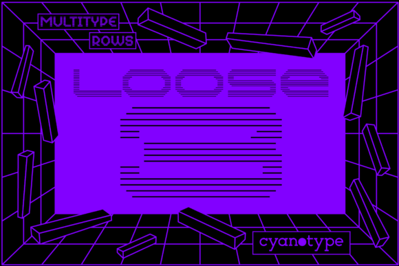 MultiType Rows Loose 3: A Pixel Display Font Review