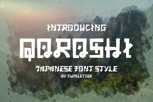 Qoroshi: A Display Font for Editorial Designers