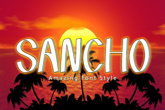 Sancho: A Cool and Elegant Display Font for Publishers