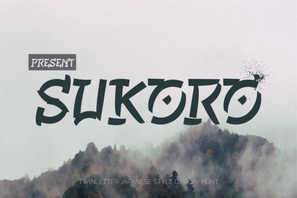 Sukoro Font Review: A Japanese-Inspired Display Typeface Worth Downloading