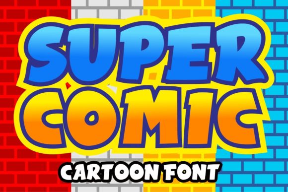 Super Comic: The Friendly Display Font for Digital Creatives and Marketers