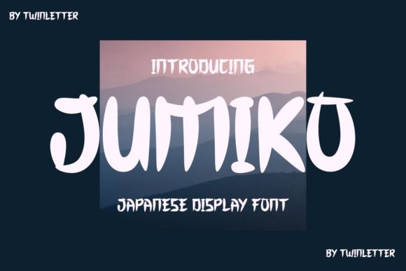 The Jumiko Font: A Designer's Tool for Dramatic & Futuristic Projects