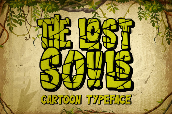 The Lost Souls: A Playful Display Font for Editorial Projects