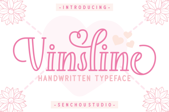 Vinsline: A Jolly Display Font for Editorial Design