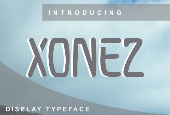 Xonez: A Cool and Trendy Display Font for Bold Campaigns